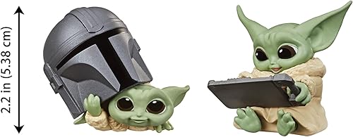 Miniatura 3 de Star Wars - The Bounty Collection series 3 niño figuras de 2.25 pulgadas a escala, casco, juguetes posables 2 unidades, edades 4 en adelante