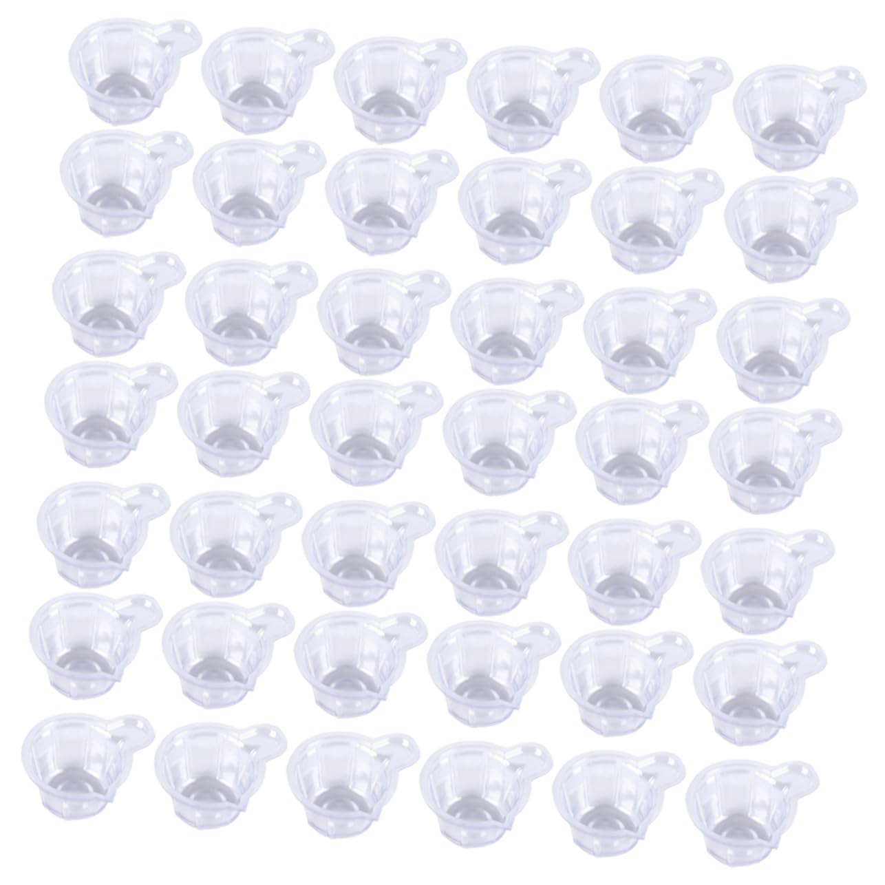 OSALADI 300Pcs Pigment Mixing Cups Epoxy Dispensing Cups Transparent Plastic Stirring Containers for Paint and Durable One Design Convenient Use