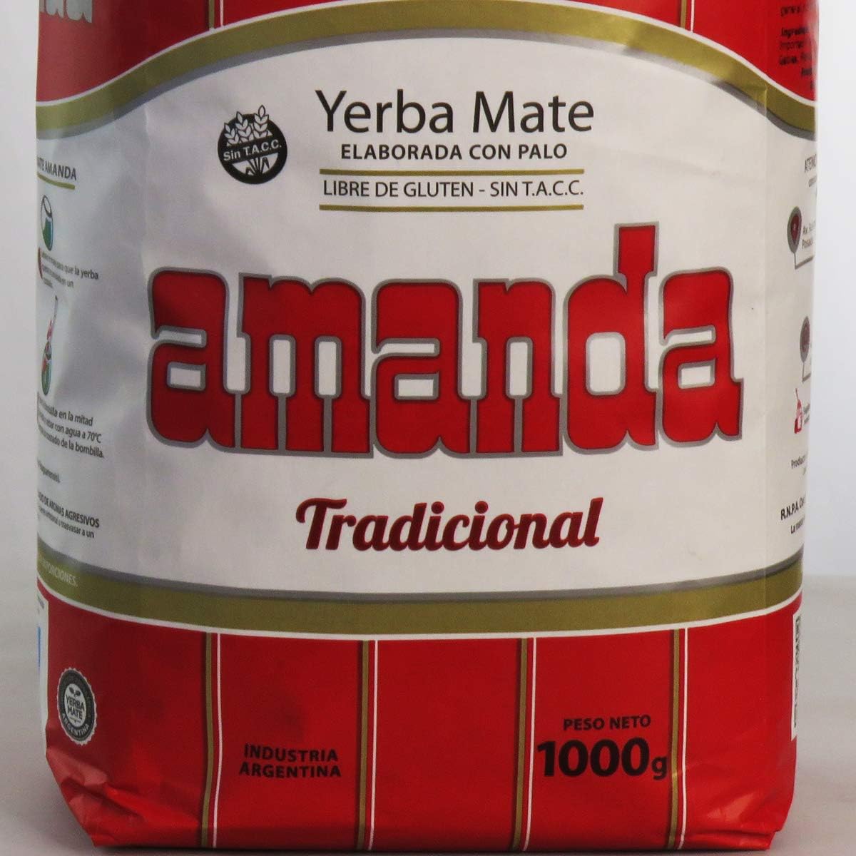 Yerba Mate Amanda Roja 1 kg