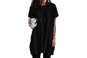 Summer Time Must Have: A Perfect Short Sleeve Hoodie Dress