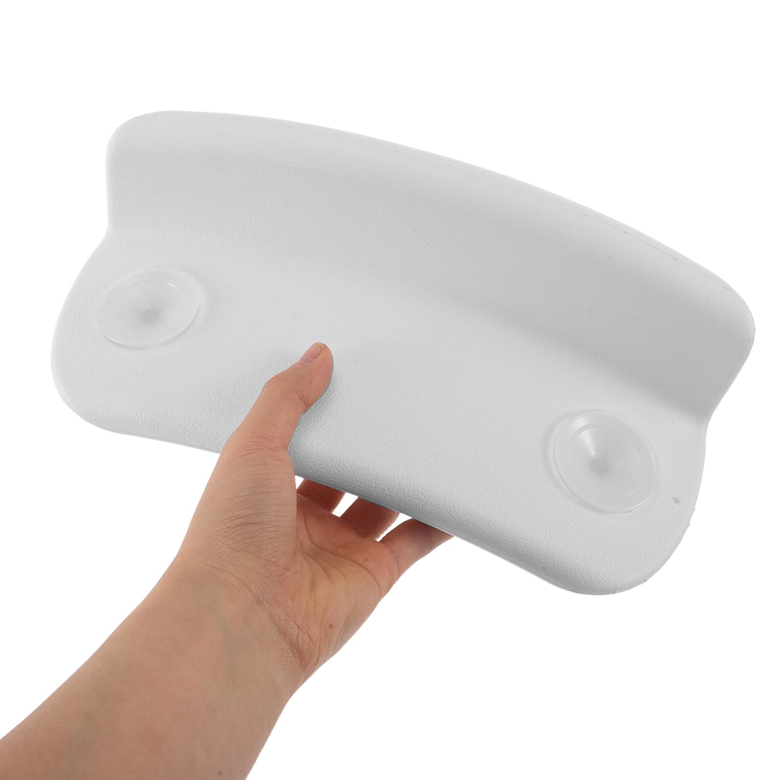 Baluue Cuscino per Bagno in Pu con Ventose Antiscivolo, Morbido e Lavabile per Hotel e Uso Domestico