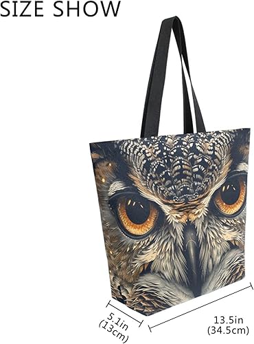 Vista 21 de ALAZA Bolsa de lona grande reutilizable con asas, resistente, lavable, Multi 19