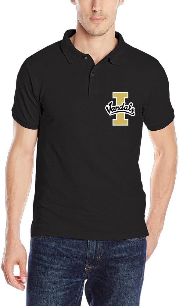 CERMQP Men's Idaho Vandals Logo Polo Shirt