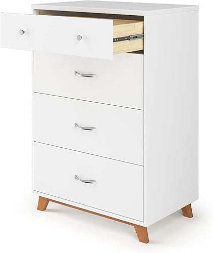 Miniatura 9 de Child Craft SOHO - Juego de cuna de 3 cajones, cofre, 3 piezas, incluye cuna convertible 4 en 1, cómoda, pecho (blanco natural) blanco