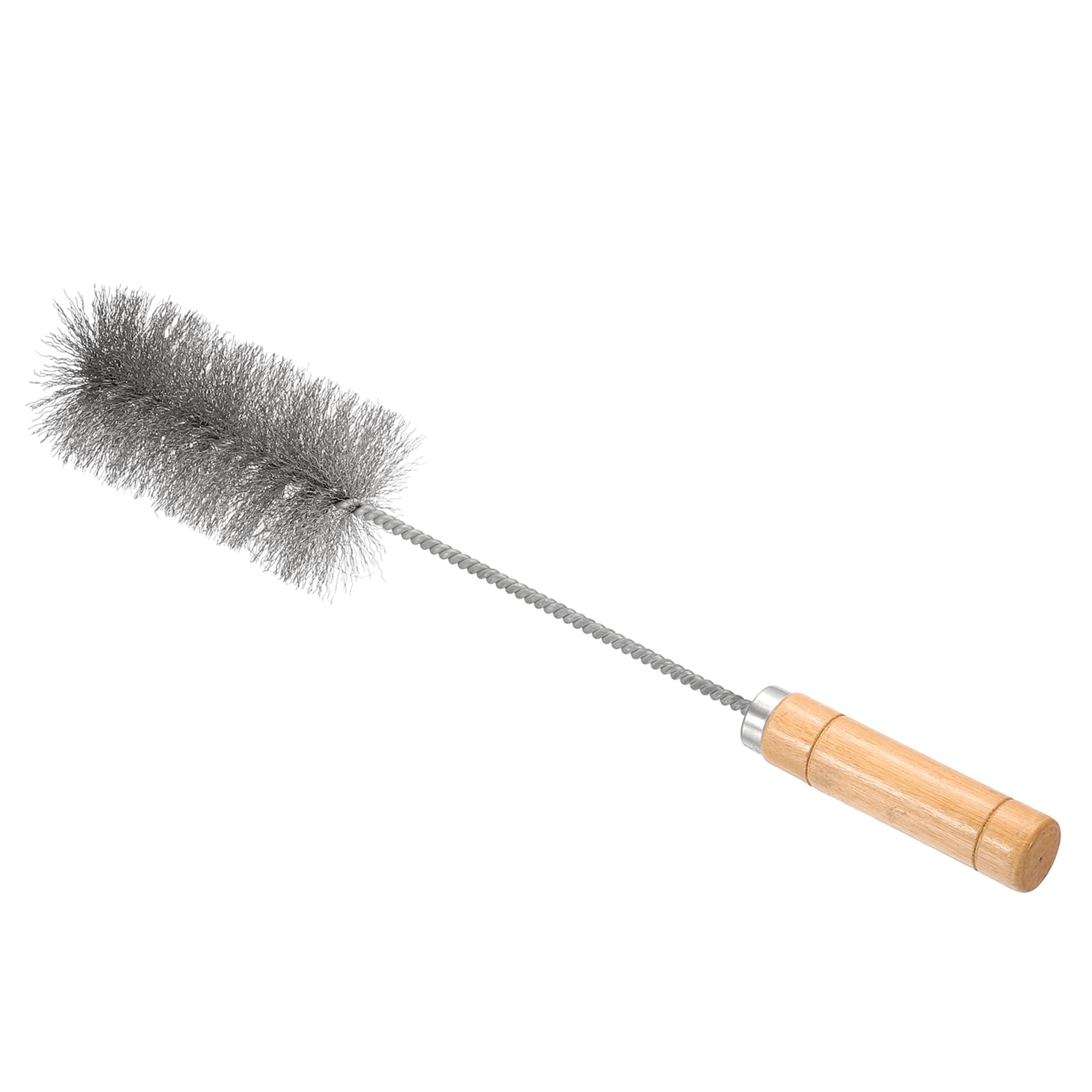 Brosse métallique de nettoyage de cheminée 38cm PATIKIL en acier pour poêle