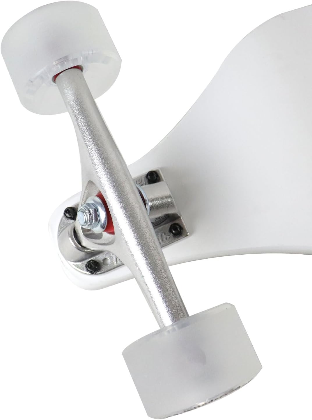 Moose Drop Down Longboard Complete (White) with Paris Trucks, Bigfoot Wheels