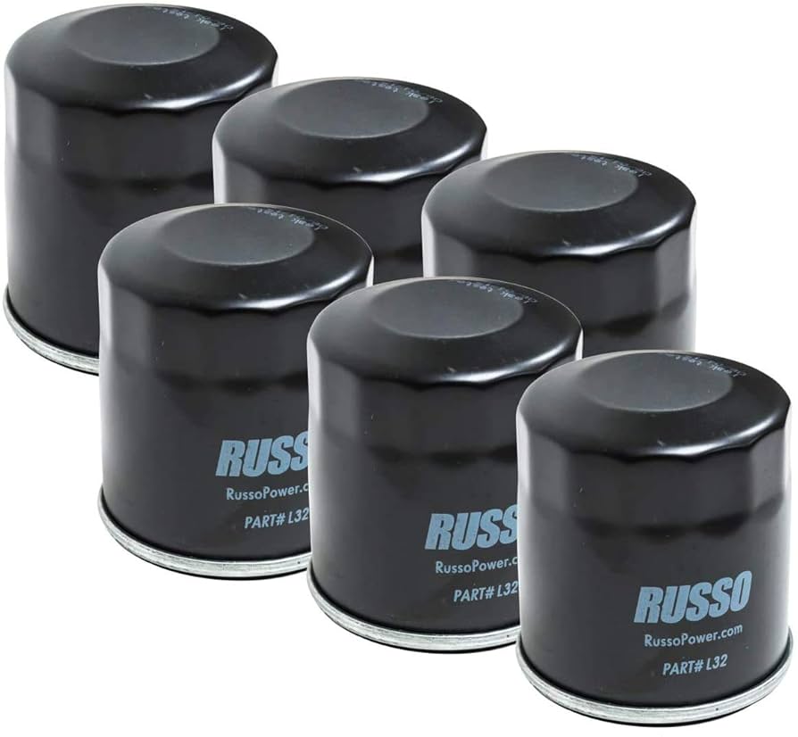 Amazon.com: Russo 6 Pack Oil Filters Replacement for