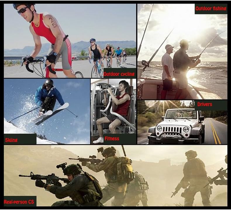 Anti-Slip Strips Cycling Gloves for Men/Women Half Finger UV Protection Driving Glove for Outdoor - Image 4