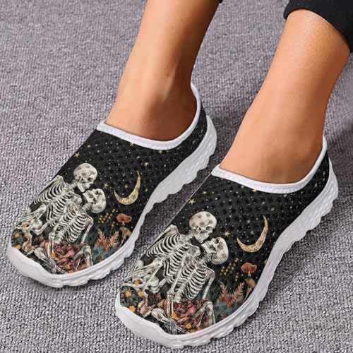 KEIAHUAN Trendy Running Shoes for Women Sneakers, Casual Lightweight Training Shoes Non-Slip Athletic Tennis Shoes2