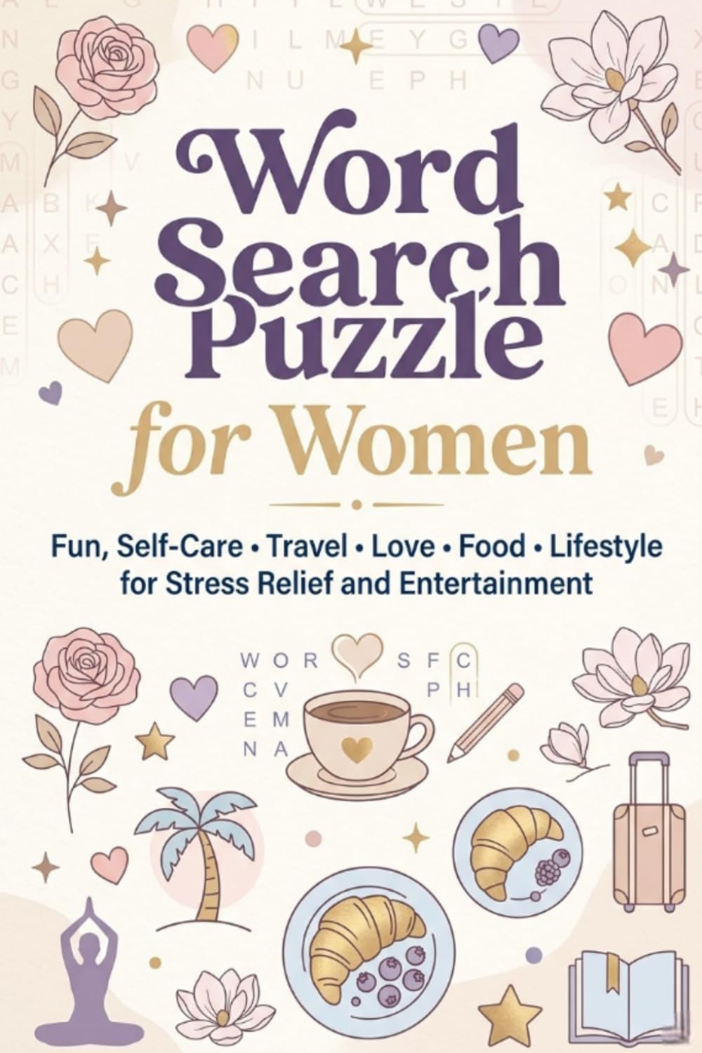 Word Search Puzzle for Women: 100 Fun and Relaxing Word Search Puzzles for Stress Relief and Entertainment