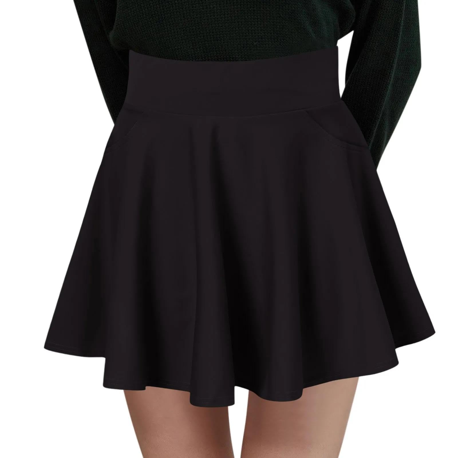 Spódnica damska długa elastyczna wysoka talia plisowane spódnice plisowane spódnice z wysokim stanem elastyczne spódnice damskie rozkloszowane spódnice