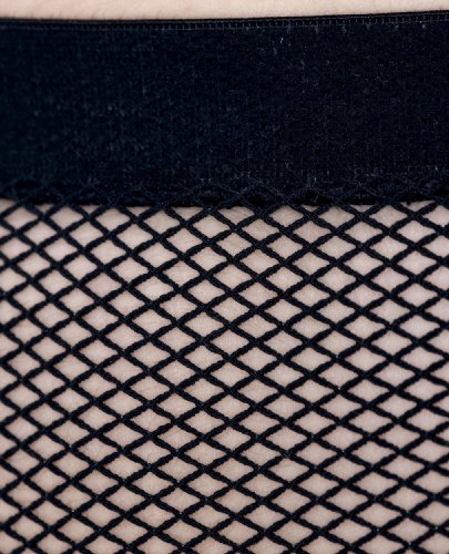 Danskin womens Padded Foot Fishnet Tights2