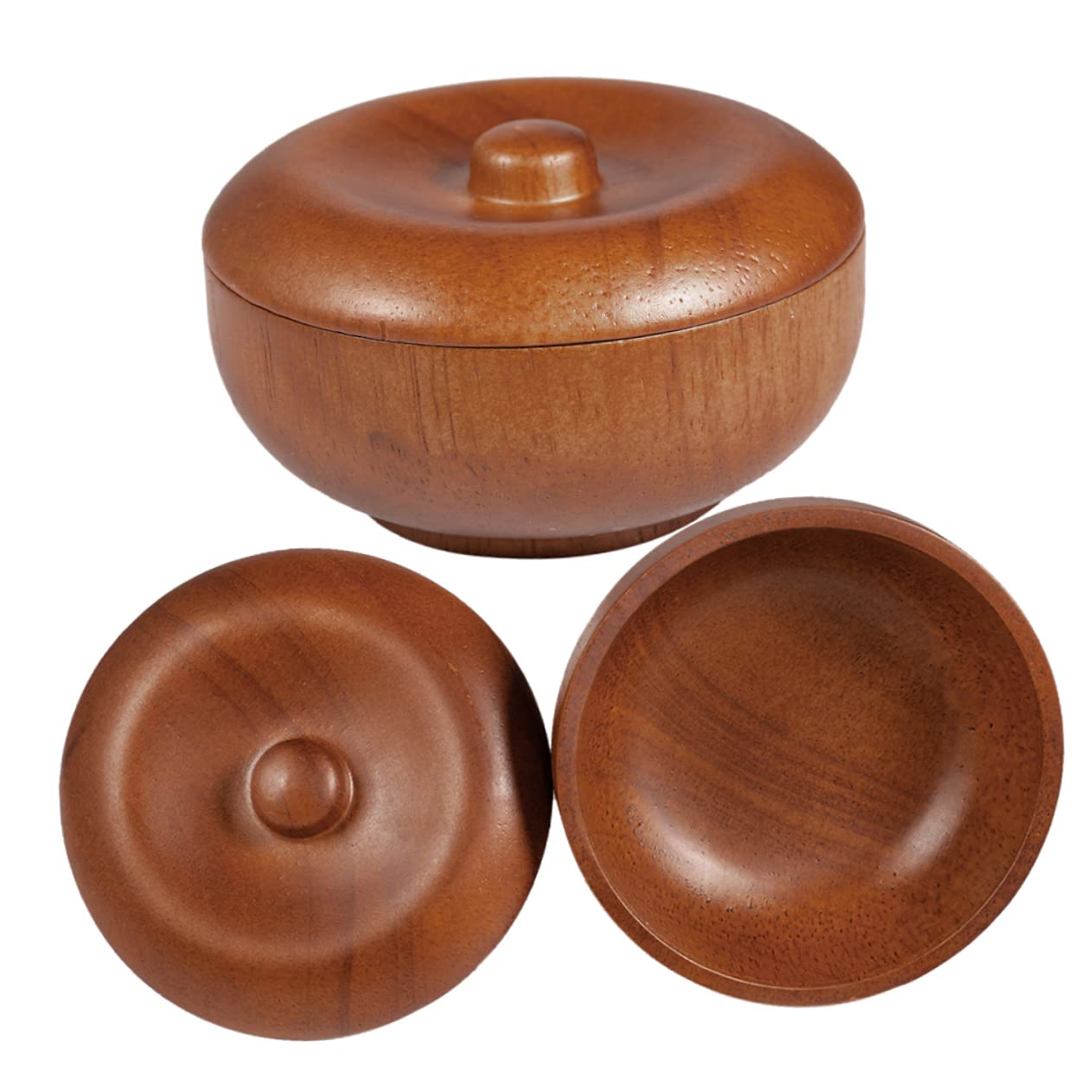 Ipetboom 3 Pcs Men's Shaving Bowl with Lid Large Capacity Shaving Cream Bowl for Men Boy