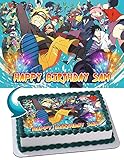 Naruto Edible Image Cake Topper Party Personalized 1/4 Sheet