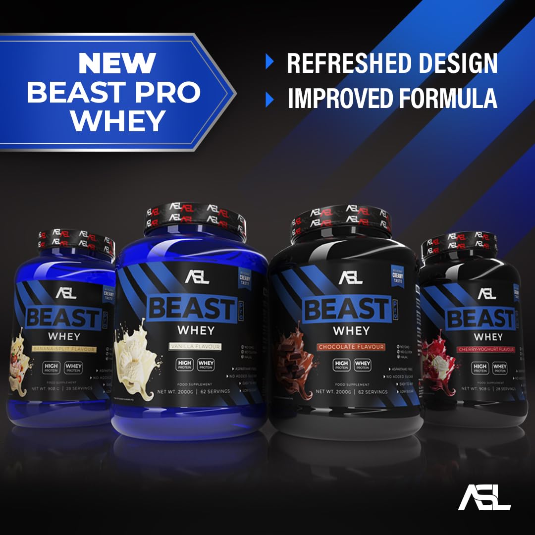 All sports lab Beast Pro Whey Cookie/Cream 2 kg