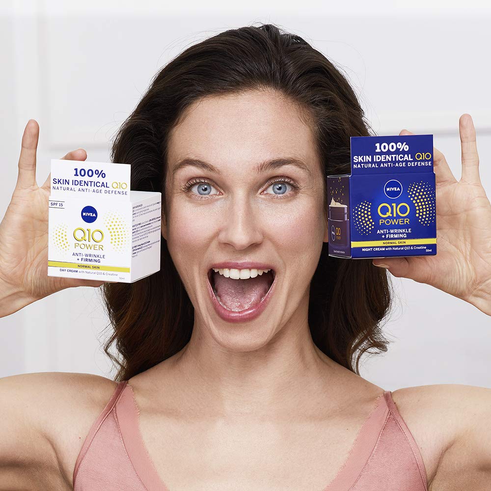 Nivea Q10 Plus Spf 15 Anti-Wrinkle Face Day Cream 50ml