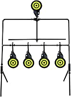 Vista 2 de KNINE OUTDOORS Blanco de tiro reactivo para airsoft, pistola de perdigones, pistola de BB, calibre .22 .177