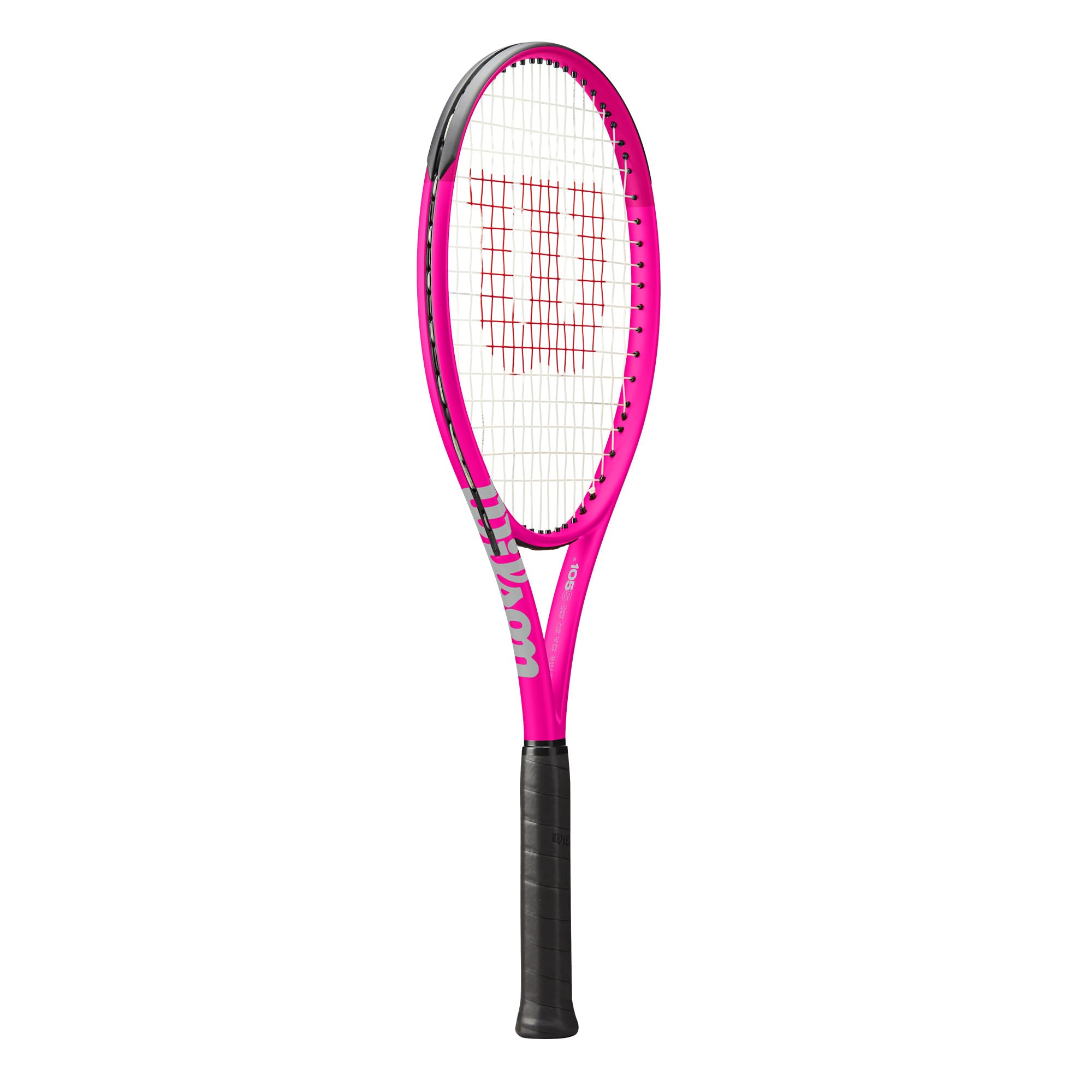 Wilson Burn V6 105 S Tennisschläger – Pink, Griffgröße 1-4 1/8 Zoll besaitet