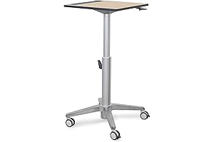 Ergotron 60623 Sit-Stand Rolling Laptop Computer Desk