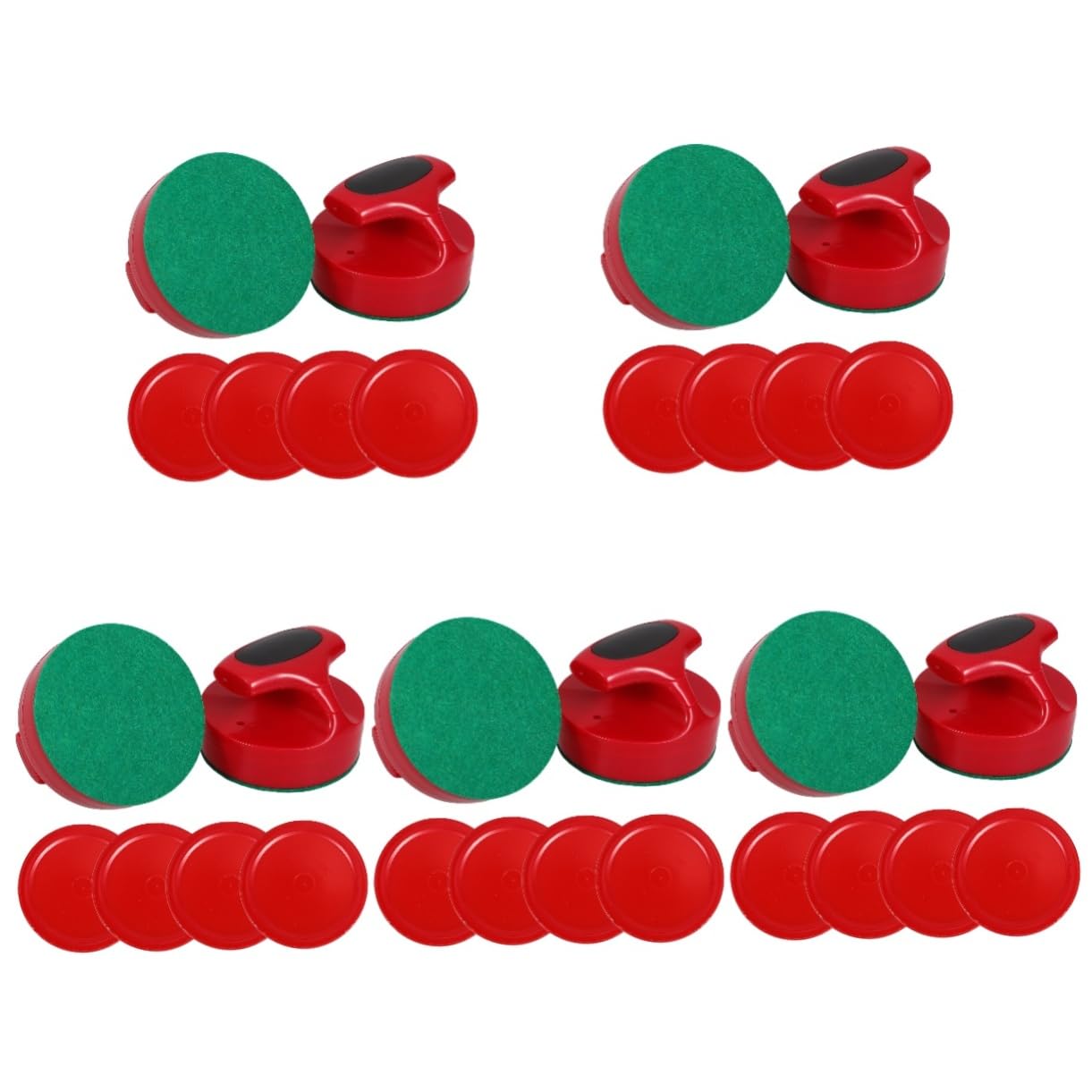 VICASKY 5sets Accessori Per Hockey Paddles e Pucks Per Indoor Sostituzione Per Equipaggiamento Usurato