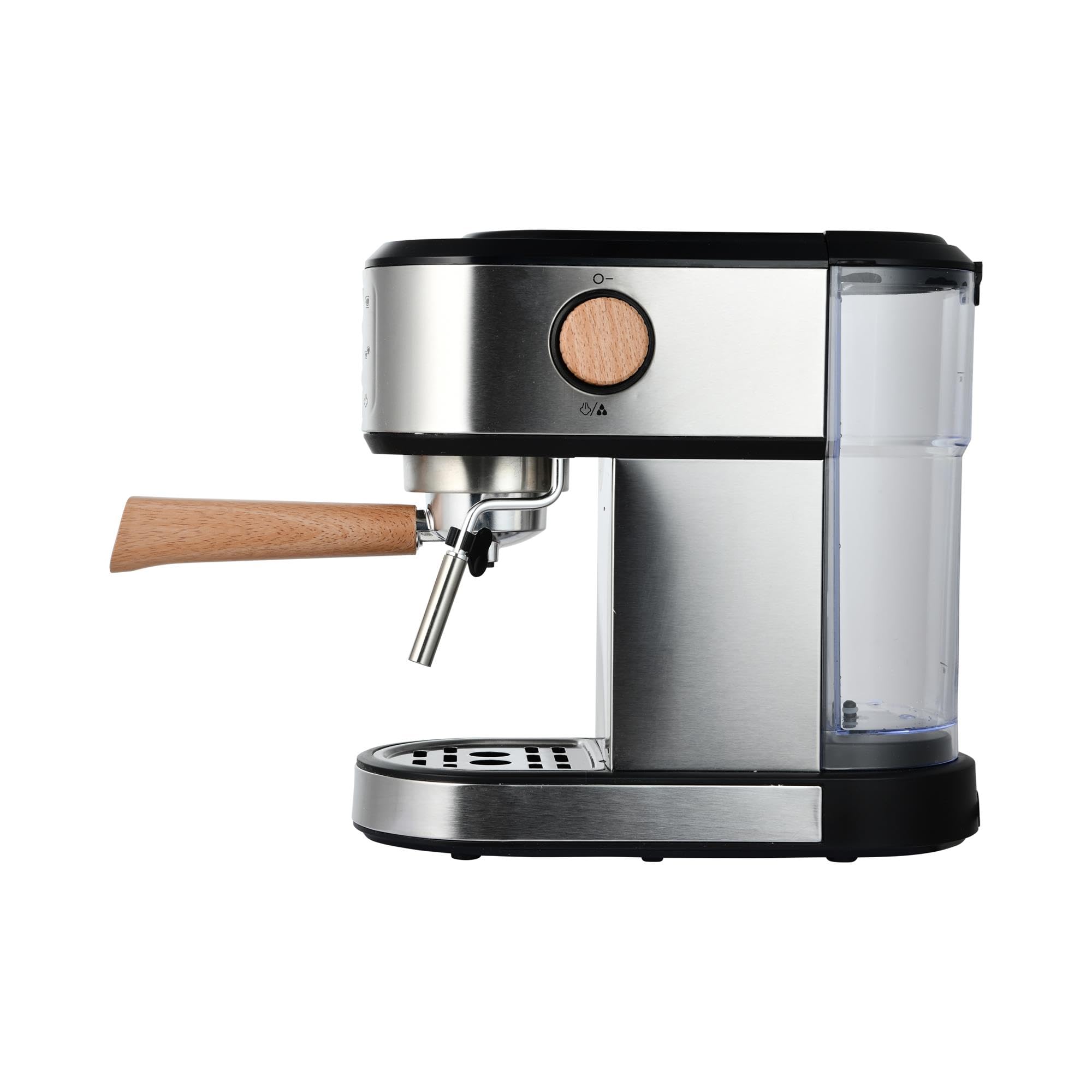 Bergner LOVERS Cafetera Espresso 1450W 20Bares con Depósito de 1L