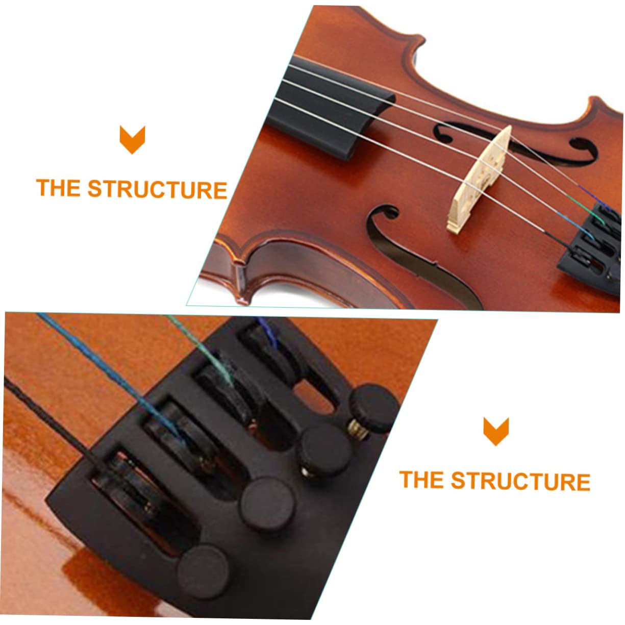 ibasenice 40pezzi Corde Per Violino Completo Per Sostituzione Corde Sostituibili Di Alta Qualità Accessori Per Violino Con Eccellente Qualità Del Suono e Resistenza Alla Rottura
