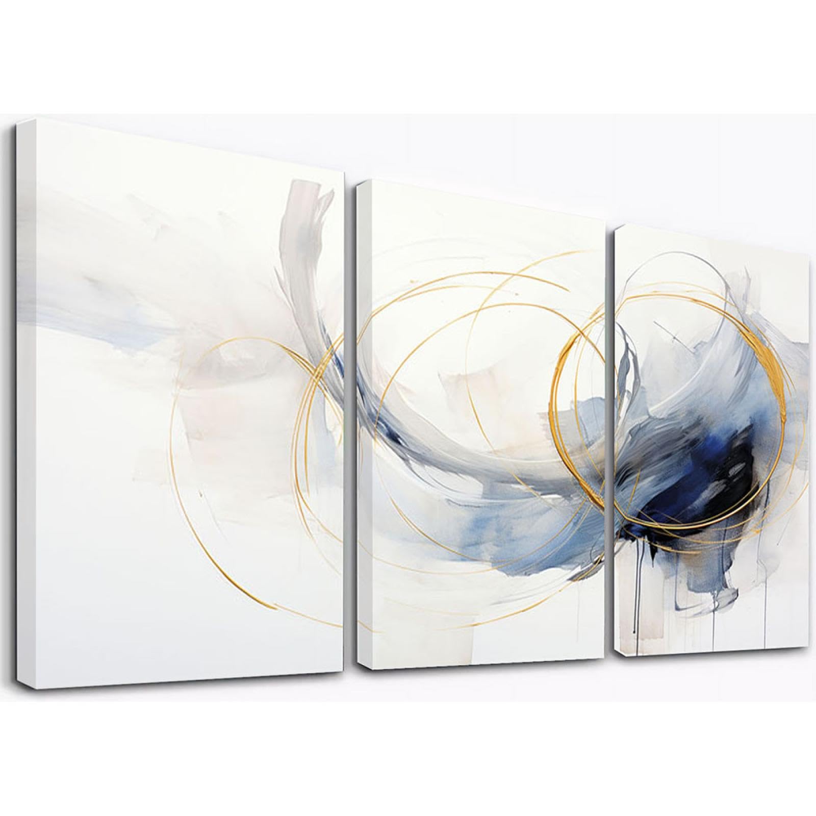 Amazon.co.jp: SHYAMIC アートパネル 抽象 3枚セット飾り絵 抽象画