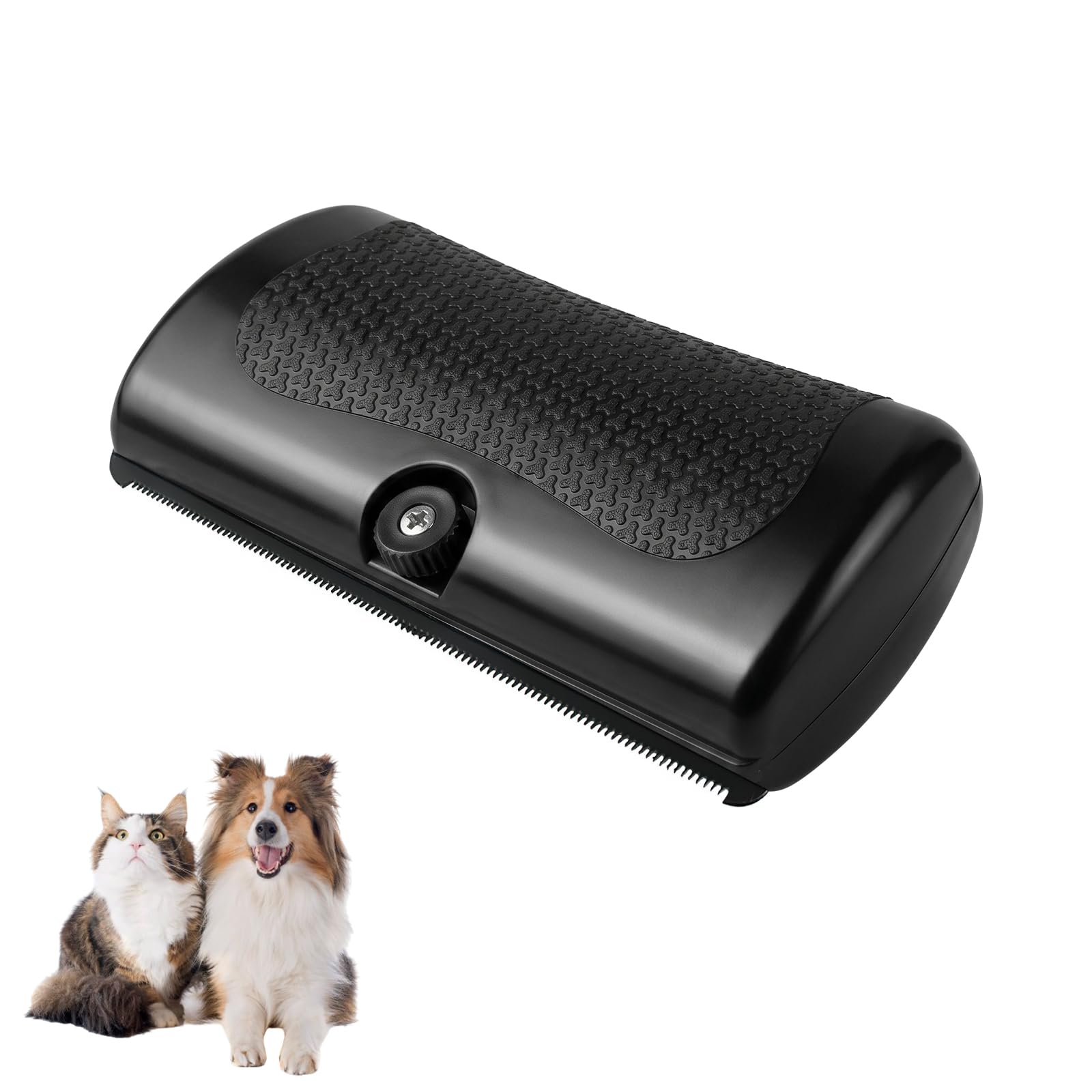 Deshedding Brush for Pets,Deshedding Brush & Shedding Blade for Dogs & Cats,Dog Grooming with Wide Shallow Comb,Undercoat Grooming Tool for Short & Medium Coats,Pet Hair Removal Supply (A)