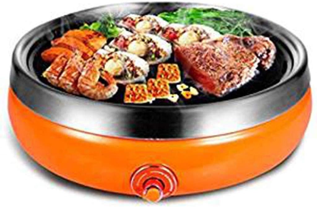 Multi-purpose electric grill Frying Pan Stainless Steel Electric Grills 1800w Korean Grill