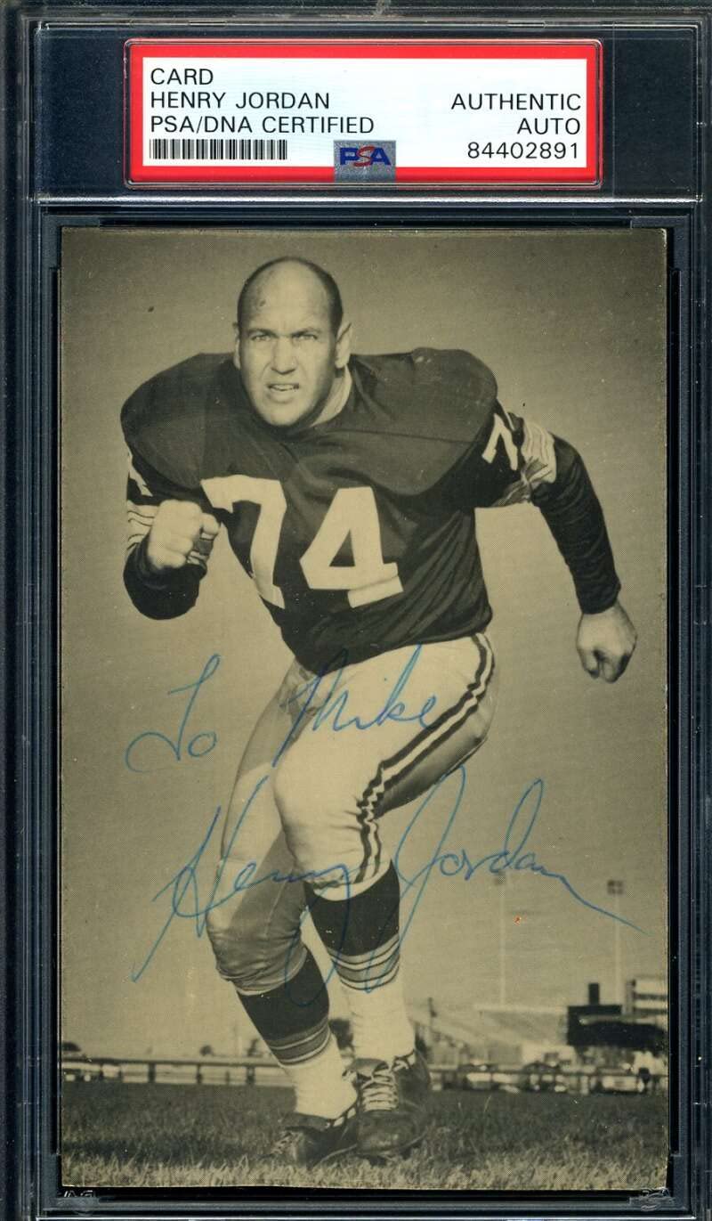 henry jordan signature