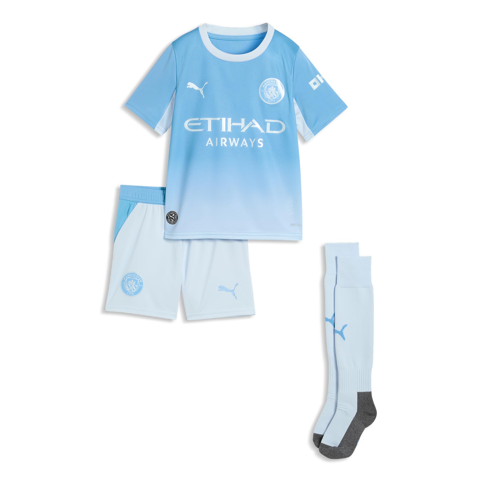 PUMA Unisex Kinder MCFC Manchester City Home Minikit 26/27