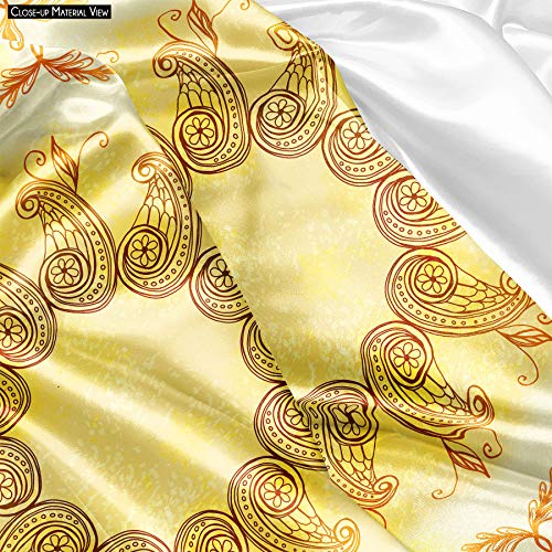 Image of ArtzFolio Ethnic Circular Ornament D5 | Reusable Sack Bag | Bag for Gym, Storage, Vegetable & Travel