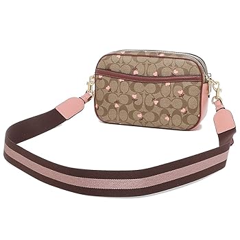 COACH　コーチ　ショルダーバッグ　バッグ　シグネチャー　ベージュ　ピンク Amazon | [コーチ] ショルダーバッグ アウトレット シグネチャー