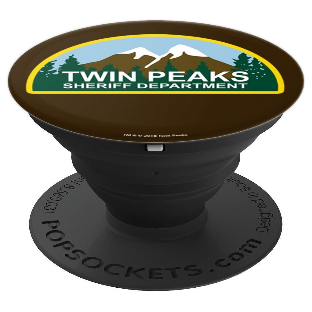 Twin Peaks Sheriff Department Mountain Scene PopSockets Standard PopGrip