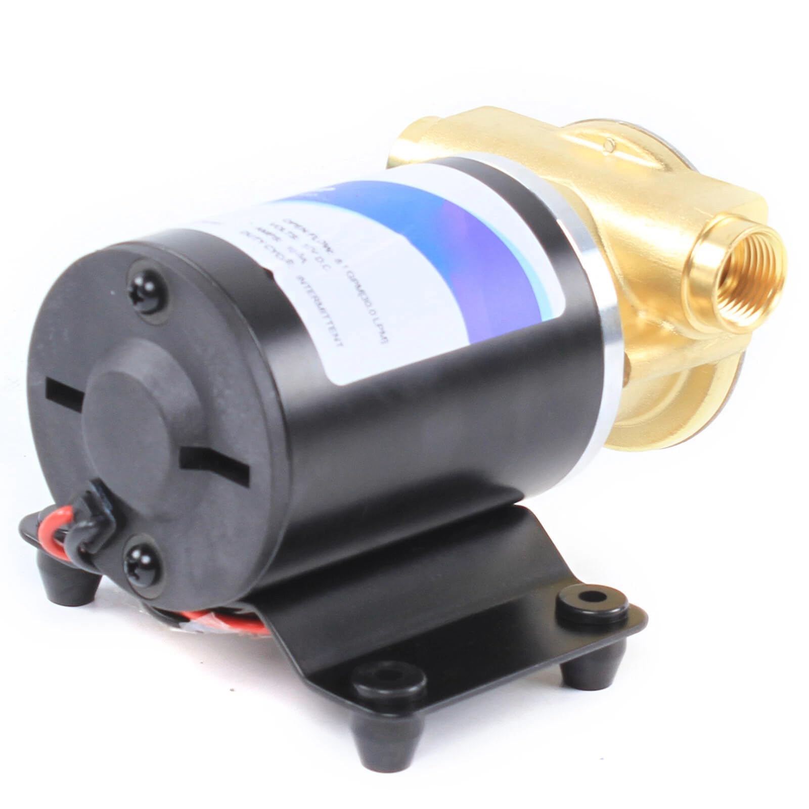 Pompa dell'acqua autoadescante da 120 W, pompa di sentina autoadescante, pompa con girante in rame, adatta a vari compiti di pompaggio e drenaggio nella vita di tutti i giorni, incluso il drenaggio
