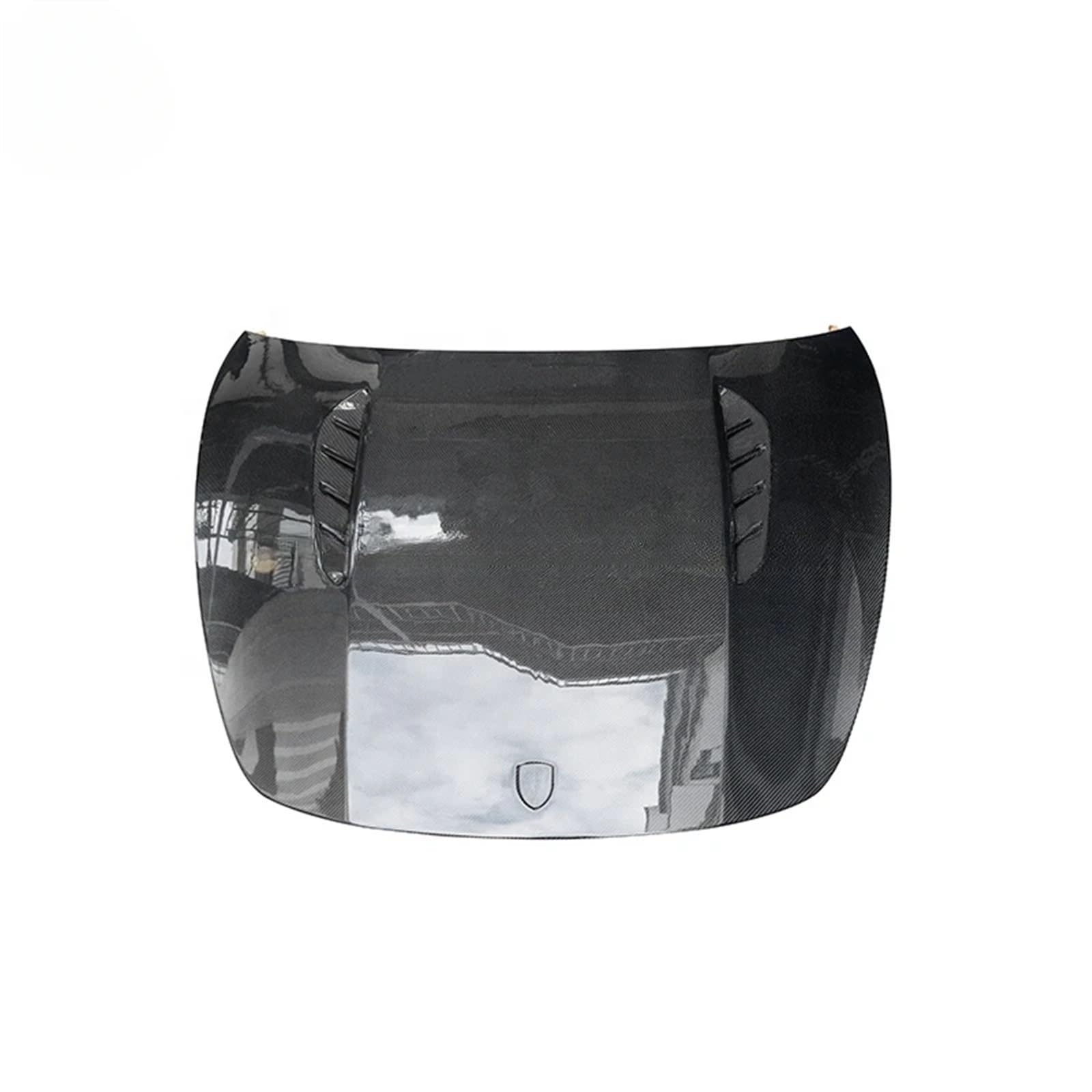 Msy Style 971 Carbon Fibre Car Front Engine Hood Compatible for Porsche Panamera Car Hood