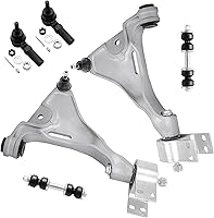 Vista 268 de Detroit Axle - Kit de suspensión delantera RWD para Chrysler 300 Dodge Challenger Charger Magnum, brazos de control superior con barras