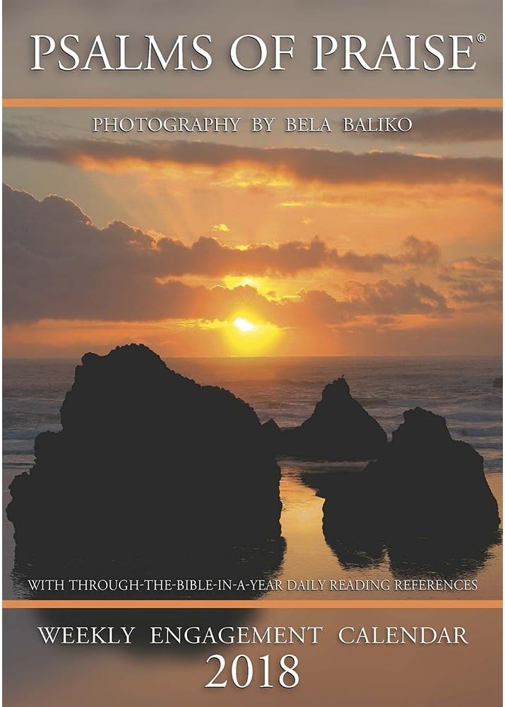 2018 Baliko Psalms of Praise Softcover Weekly Planner