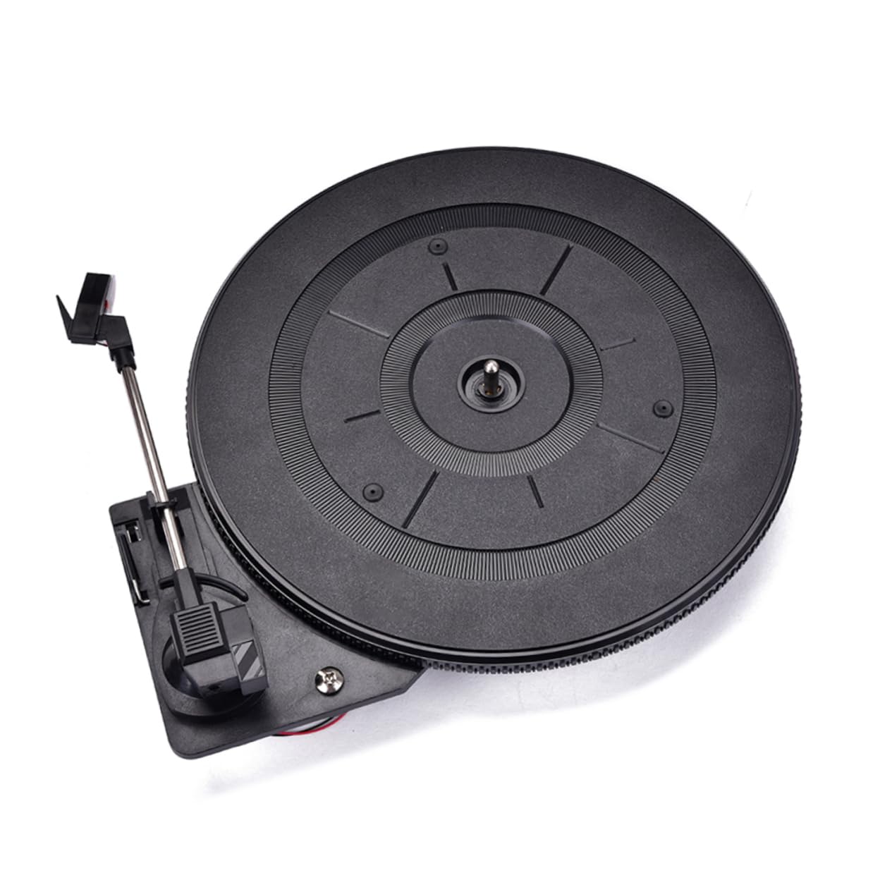 Giradischi Vintage Per Vinili 33 Giri Puntina e Preamplificatore Integrato Materiale Plastico Di Durevole Per Accessori Audio e Video