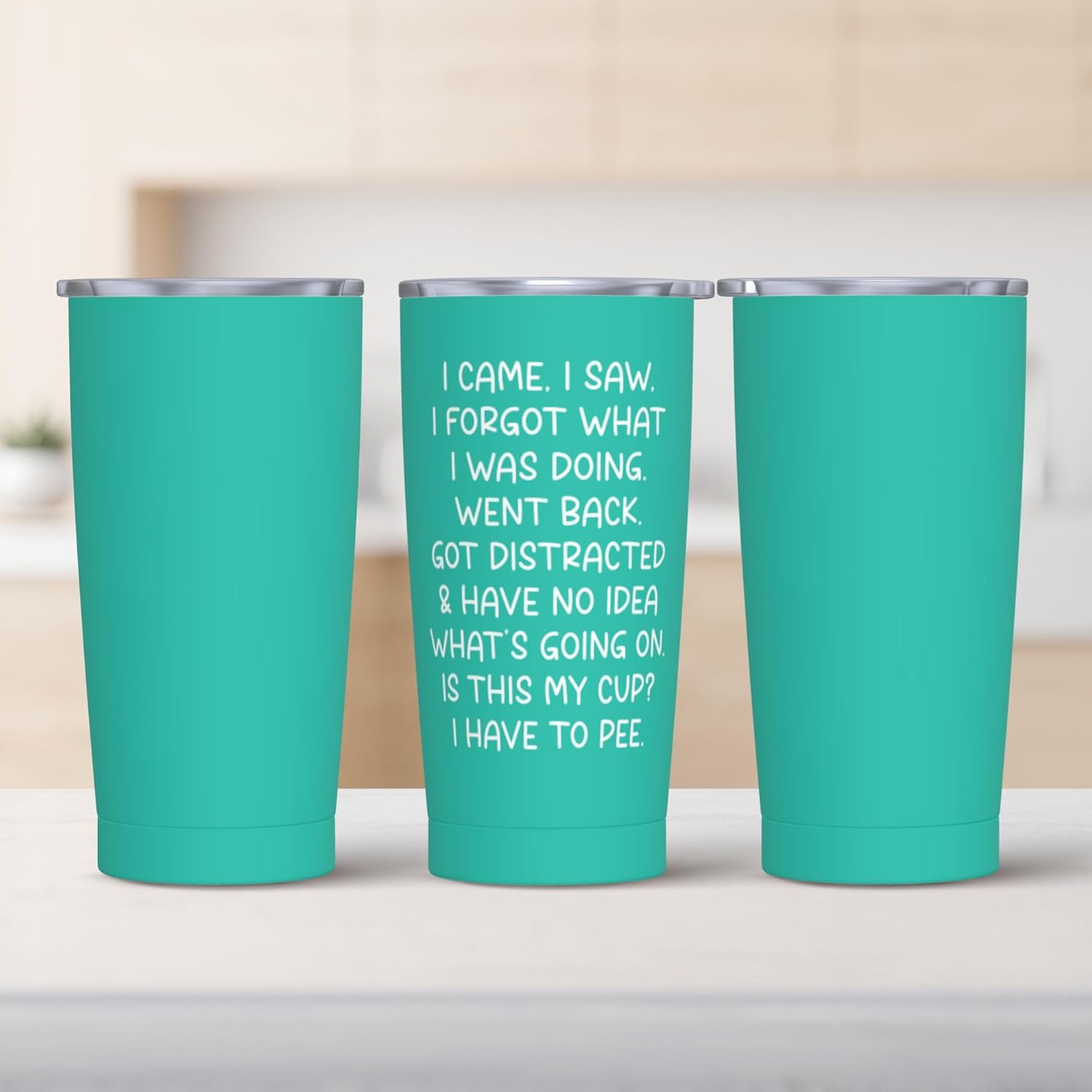 Funny Tumblers Senior Citizens 20 oz Tumbler with Lid and Straw I Came I Saw I Forgot What I Was Doing Tumbler Funny Sarcasm, Sarcastic gifts for Grandma Grandpa Mom Dad Aunt Birthday Gift Retirement - Image 7