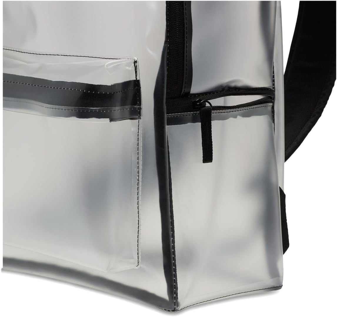 Nike Unisex Kids Heritage Crystal Backpack (25L) (Little Kid/Big Kid) Clear/Black/Black One Size - Image 6