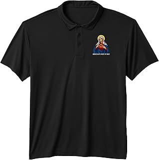 Immaculate Heart of Mary Marian Catholic Performance Polo Shirt
