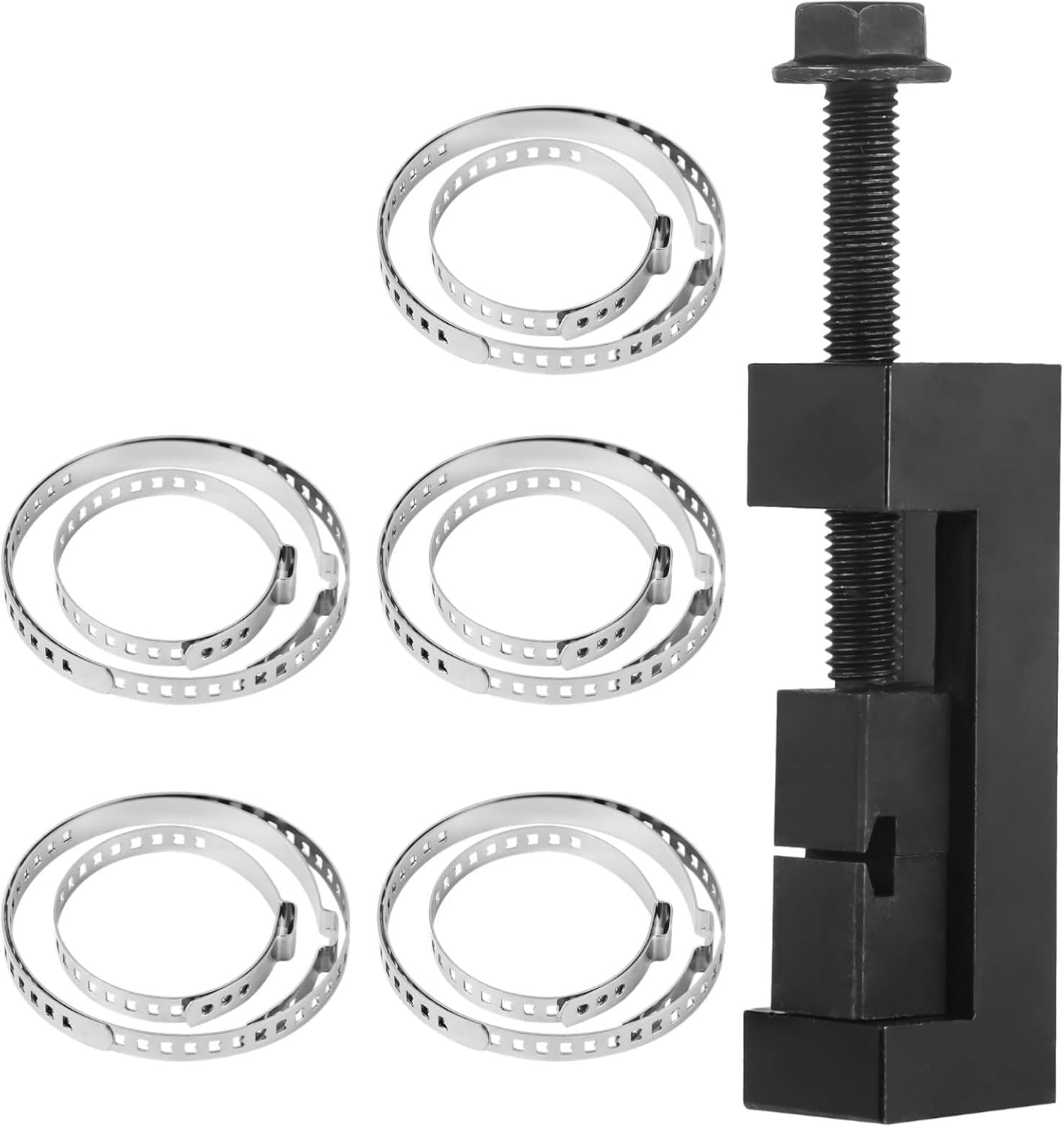 Cv Axle Boot Repair Kit With Clamp Tool & 10 Adjustable Ear Clamps, Stainless Steel Clamps For Drive Shaft Maintenance