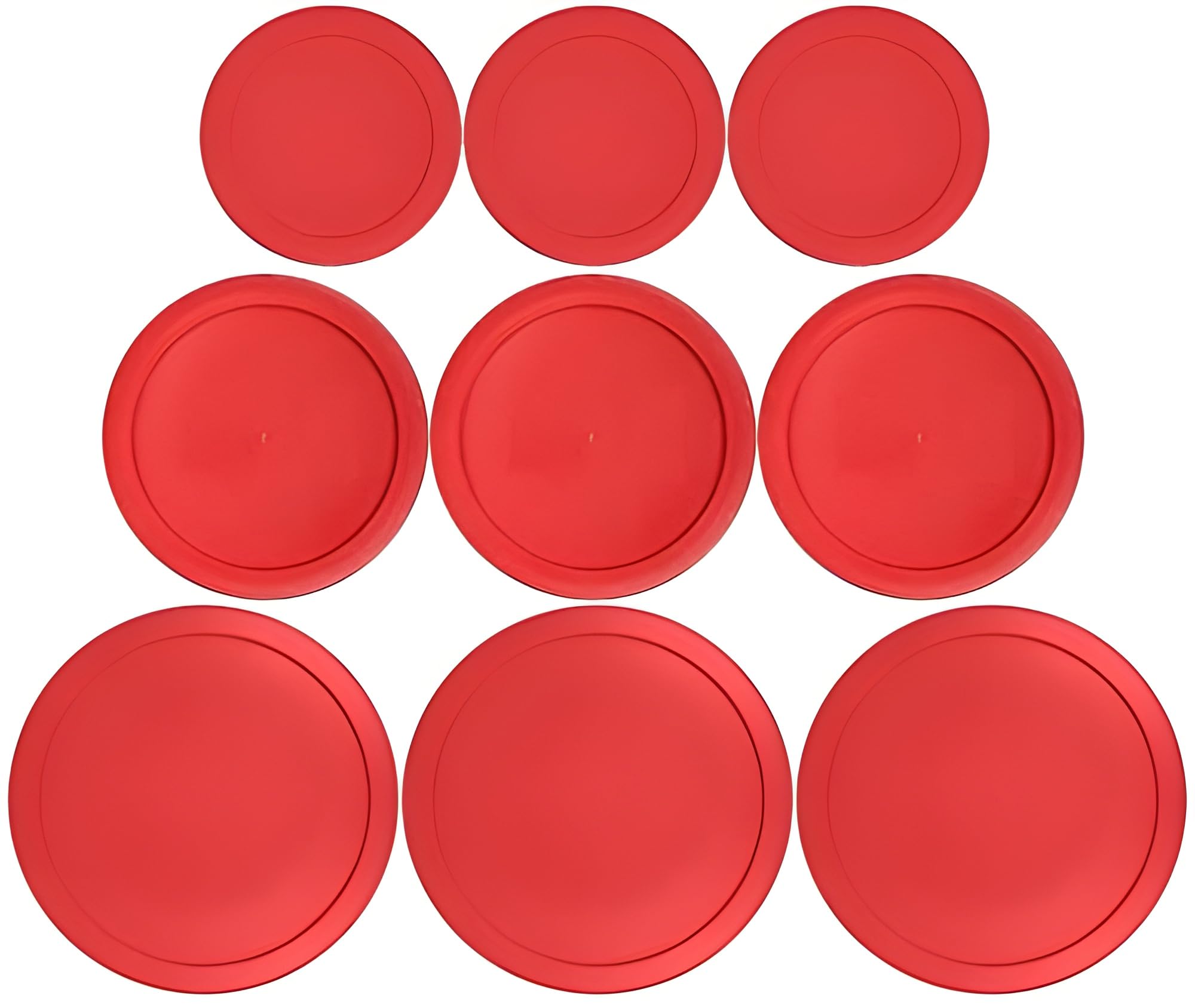 Couvercle de rechange rond plastique Klareware lot 9 pièces 1 2 4 tasses 7202-PC