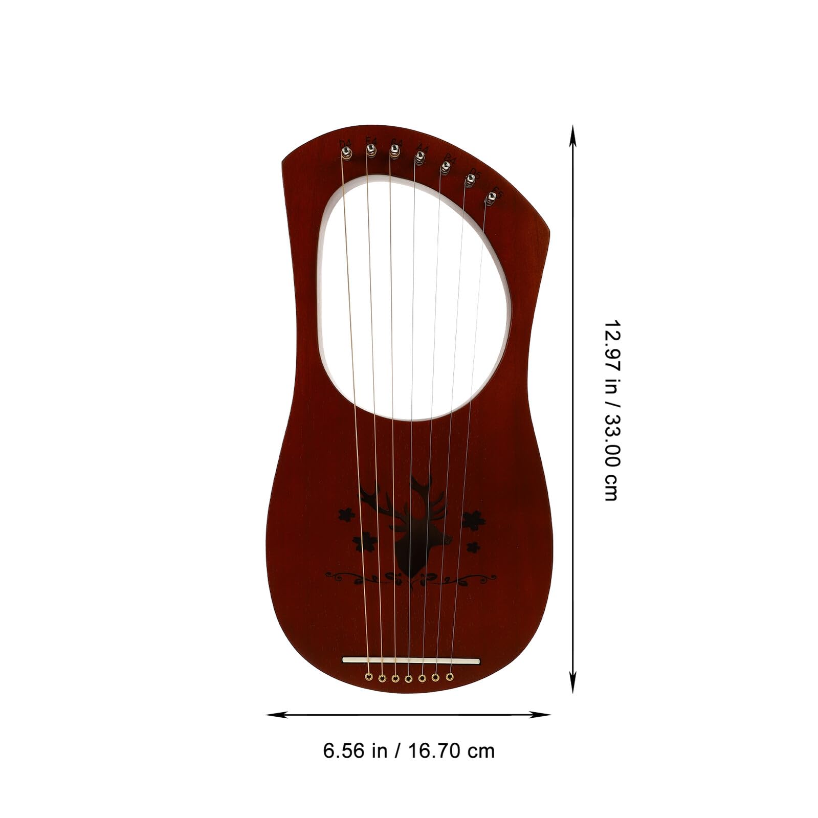 Harfa W Stylu Starożytnym Lira W Stylu Starożytnym Harfa Dla Początkujących Instrument Strunowy Dla Dorosłych Ręczna Instrument Harfowy Na Palce Lira Dla