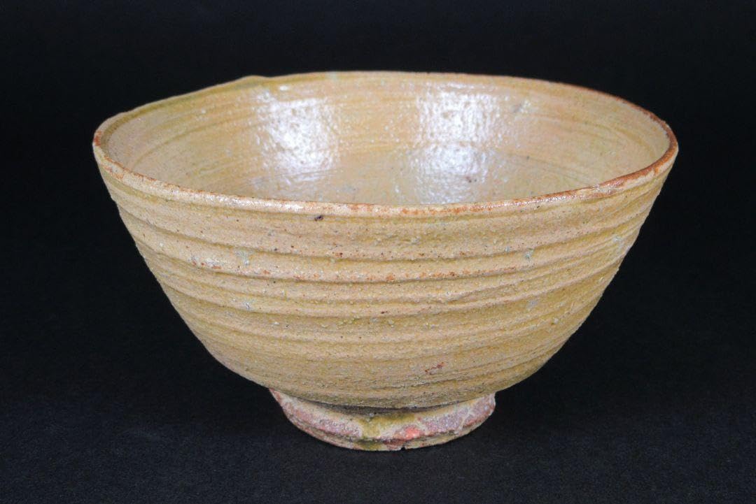 九谷焼 伊羅保写茶碗 二代滝口加全造 九谷焼 伊羅保写茶碗 二代滝口加