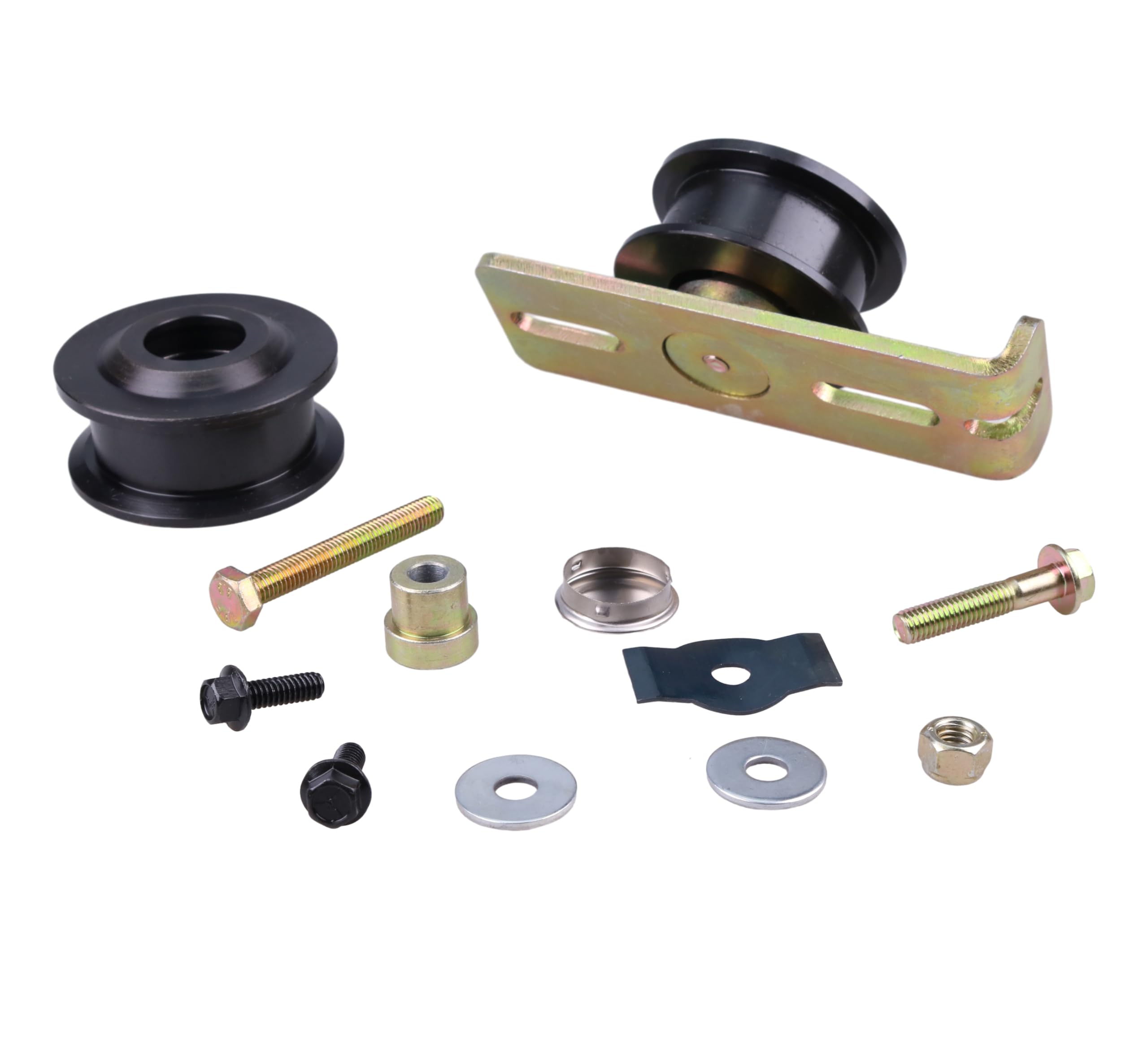 JEENDA 126-7890 Pulleys & Idler Kit Compatible with Toro TimeMaster 20975 20977/TurfMaster 22205TE 22207 22210 22215 22225 22235 Lawn Mower & Exmark ECKA30 126-0316 131-4506 131-4509