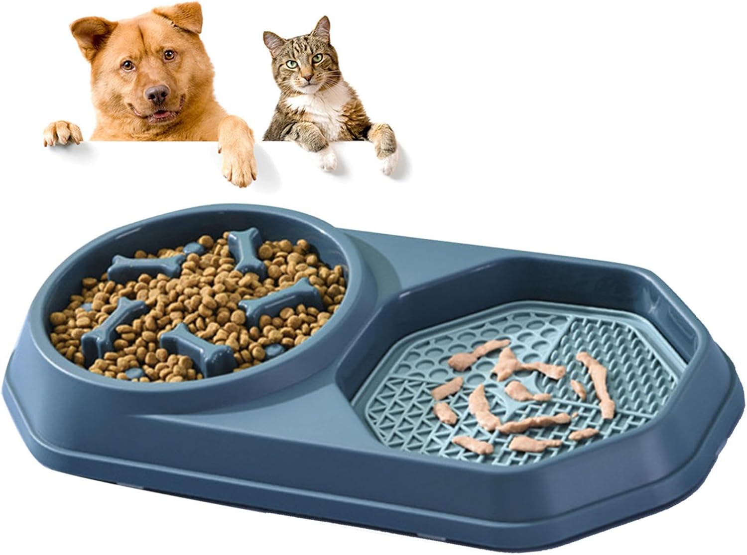 早食い防止 食器 犬 早食い防止 食器, 滑り止め 安全 早食い防止 犬用スローフィーダー, 犬 猫 小型犬 大型犬 犬 なめるパッ