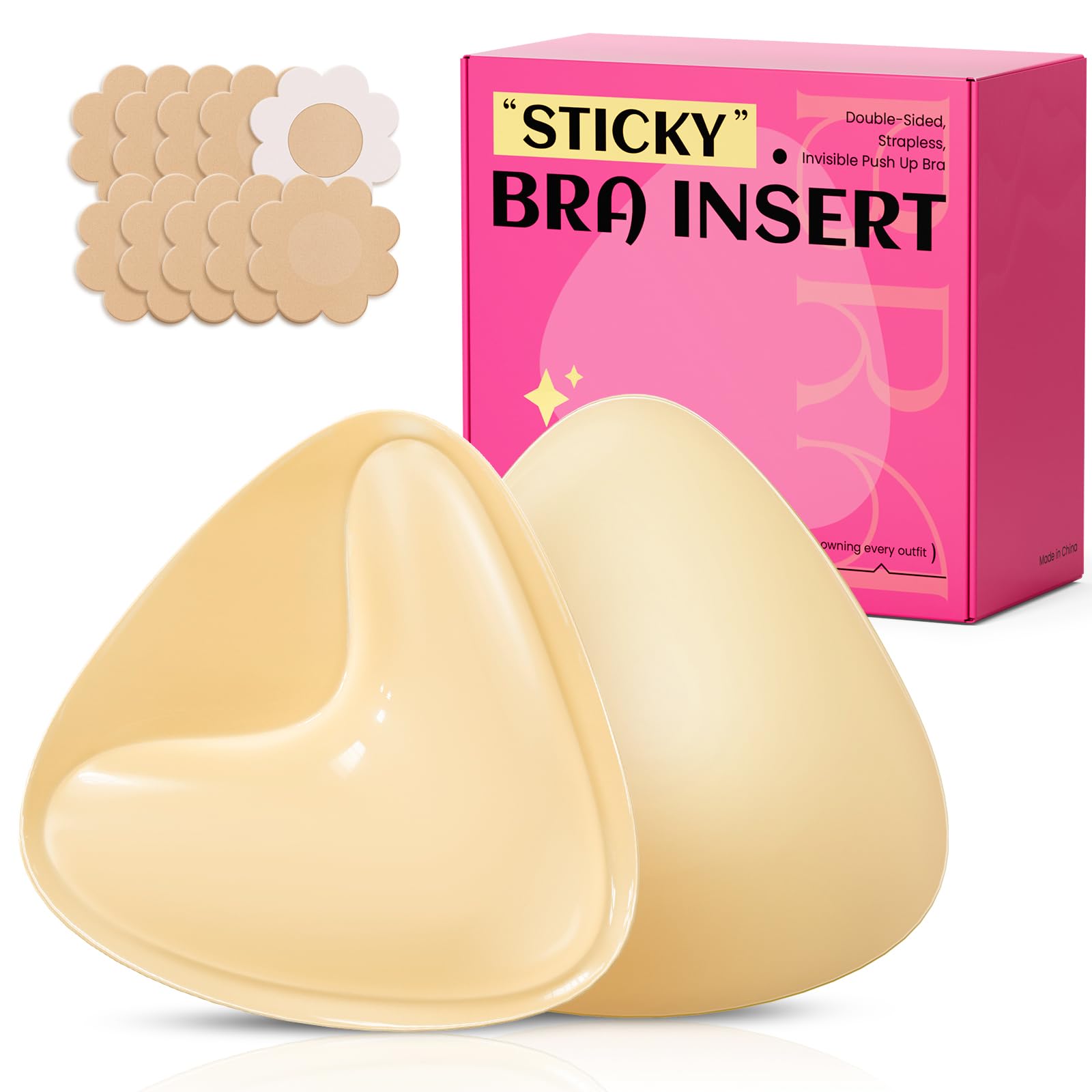 Double Sided Sticky Bra Inserts