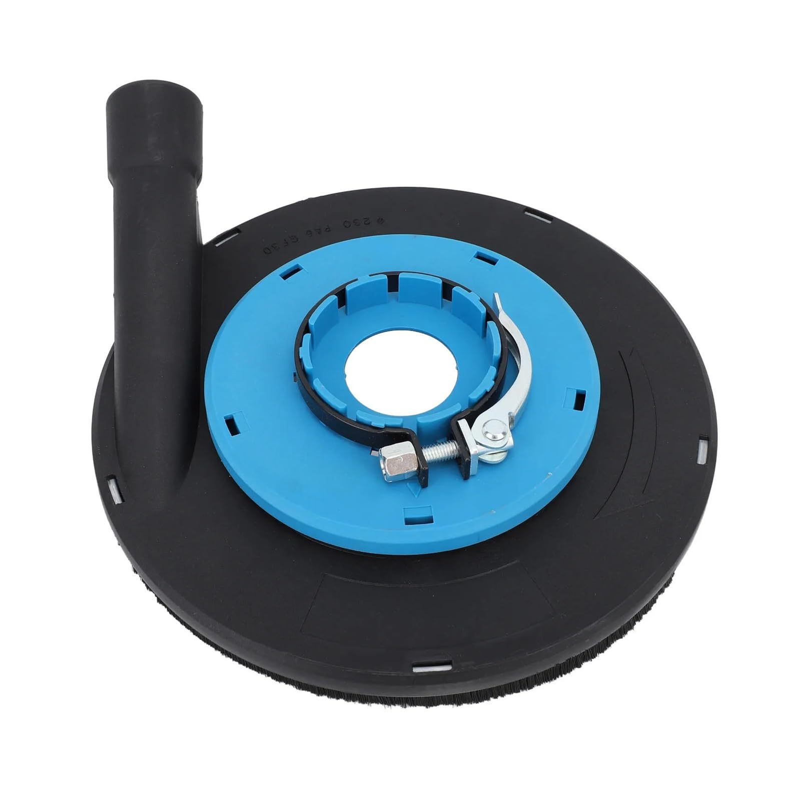 Zklgs One Color Grinder Dust Shroud, 9 Inch Angle Grinder Dust Shroud, Surface Grinding Dust Shroud For 230Mm 9Inch Angle Grinder Blue Black B 230L